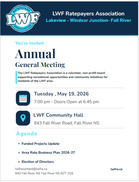 LWFRA AGM 2026